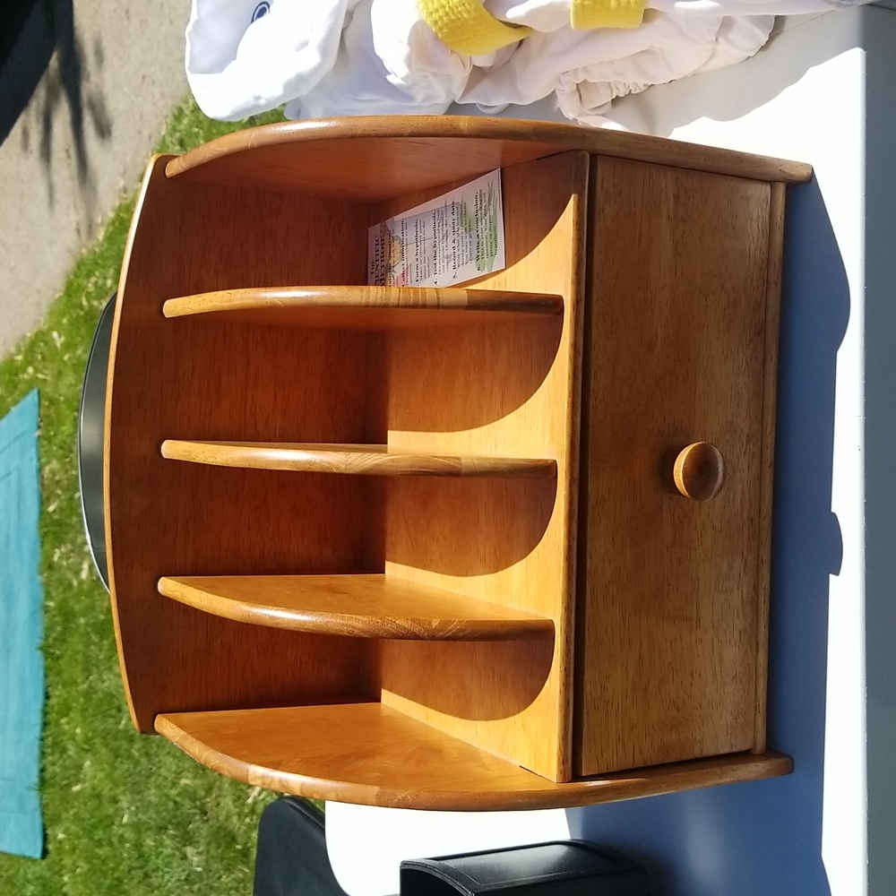 Solid Wood Desk organizer